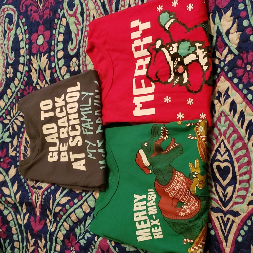 Boys 3 Long sleeve shirts Bundle